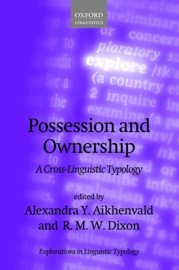 Amazon | Possession and Ownership: A Cross-Linguistic Typology